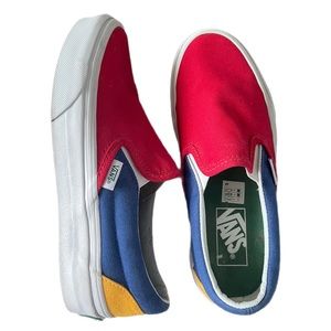 ❌SOLD❌ NWOT VANS Primary Color Classic Slip-On